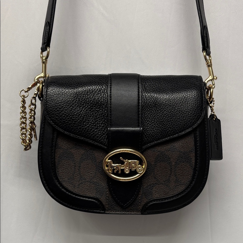 Coach Georgie Saddle Bag